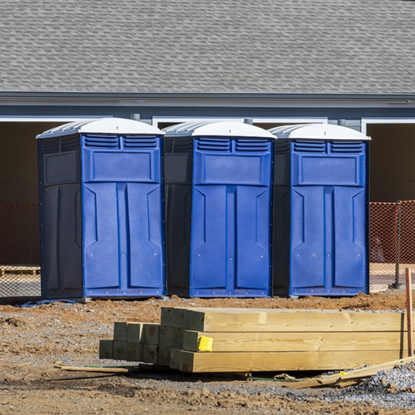 is there a specific order in which to place multiple porta potties in Springfield